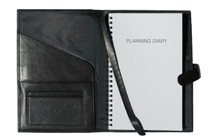 Premium Leather Organizer Journals with Planning Diary