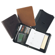 Leather Zippered 3 Ring Agendas