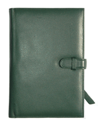 Green Premium Leather Organizer Journals